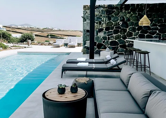 Apostasia In Mikonos With Pool 8 Guests Willa Glastros (Mykonos)